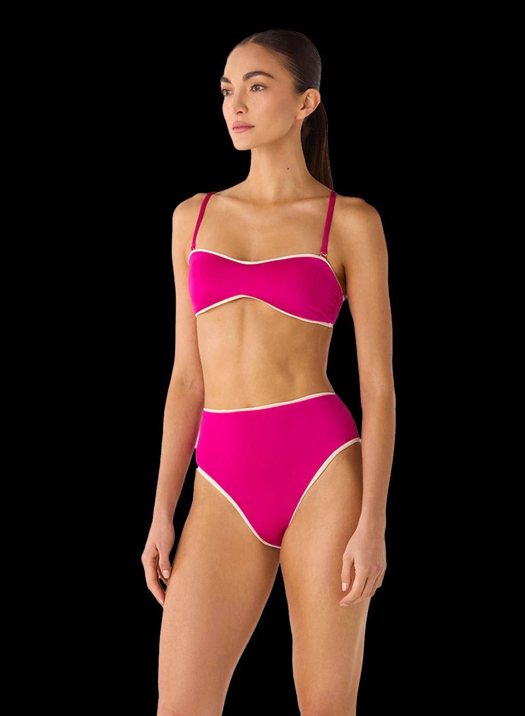 Top de Bikini Banu Fuchsia - imagen 2