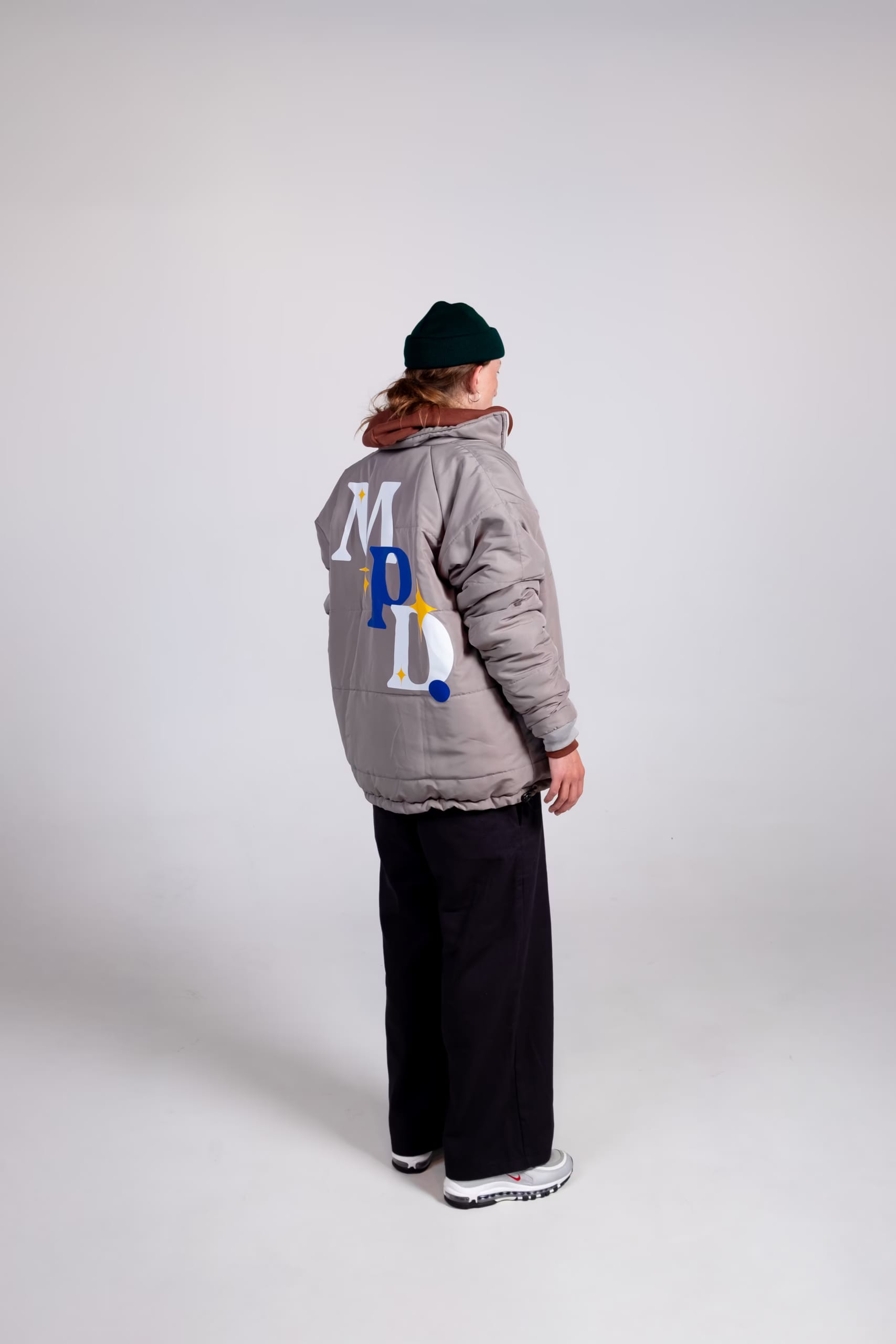 Chaqueta Gris Puffer - imagen 2