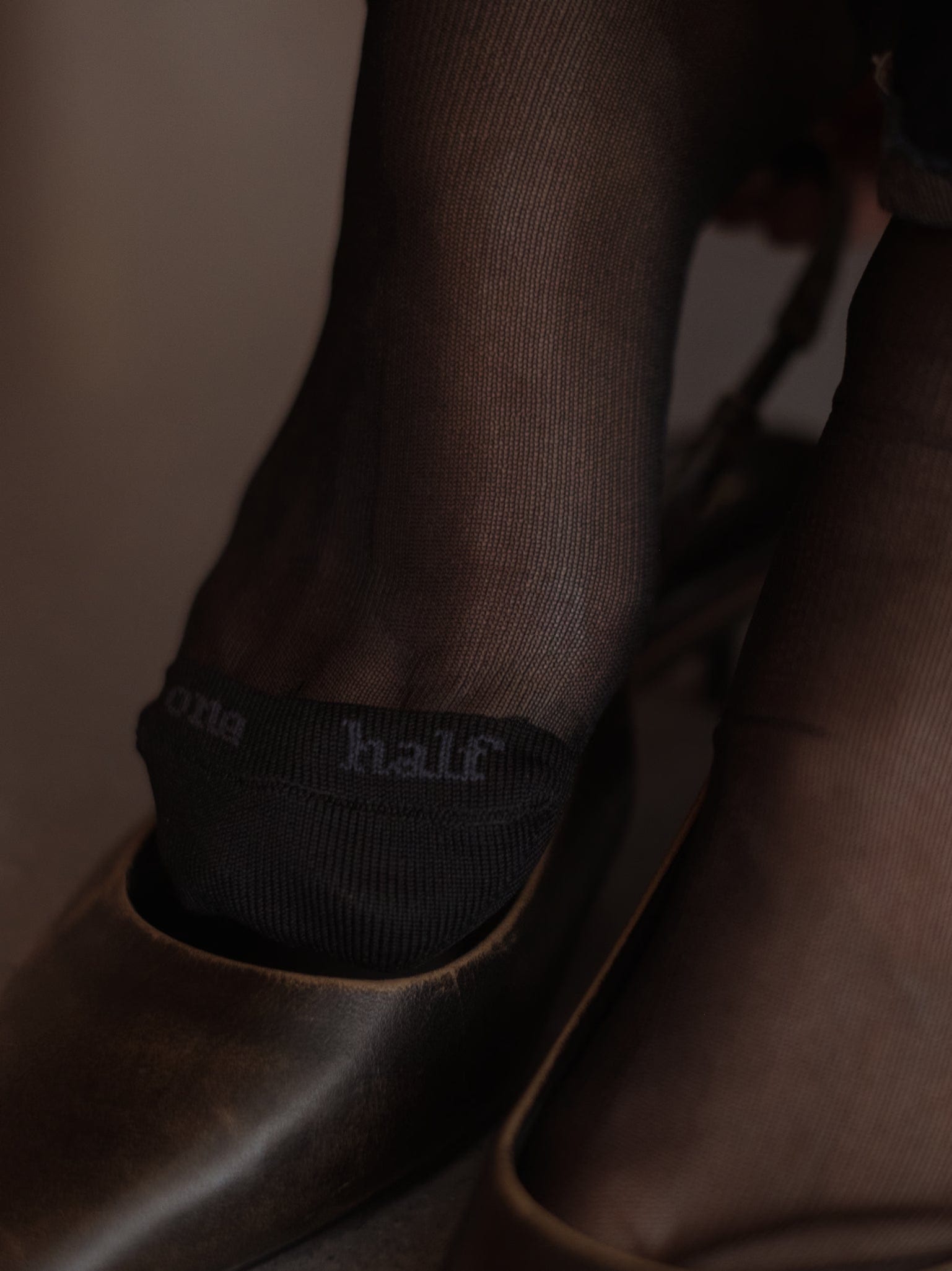 MESH SOCKS - BLACK - imagen 2