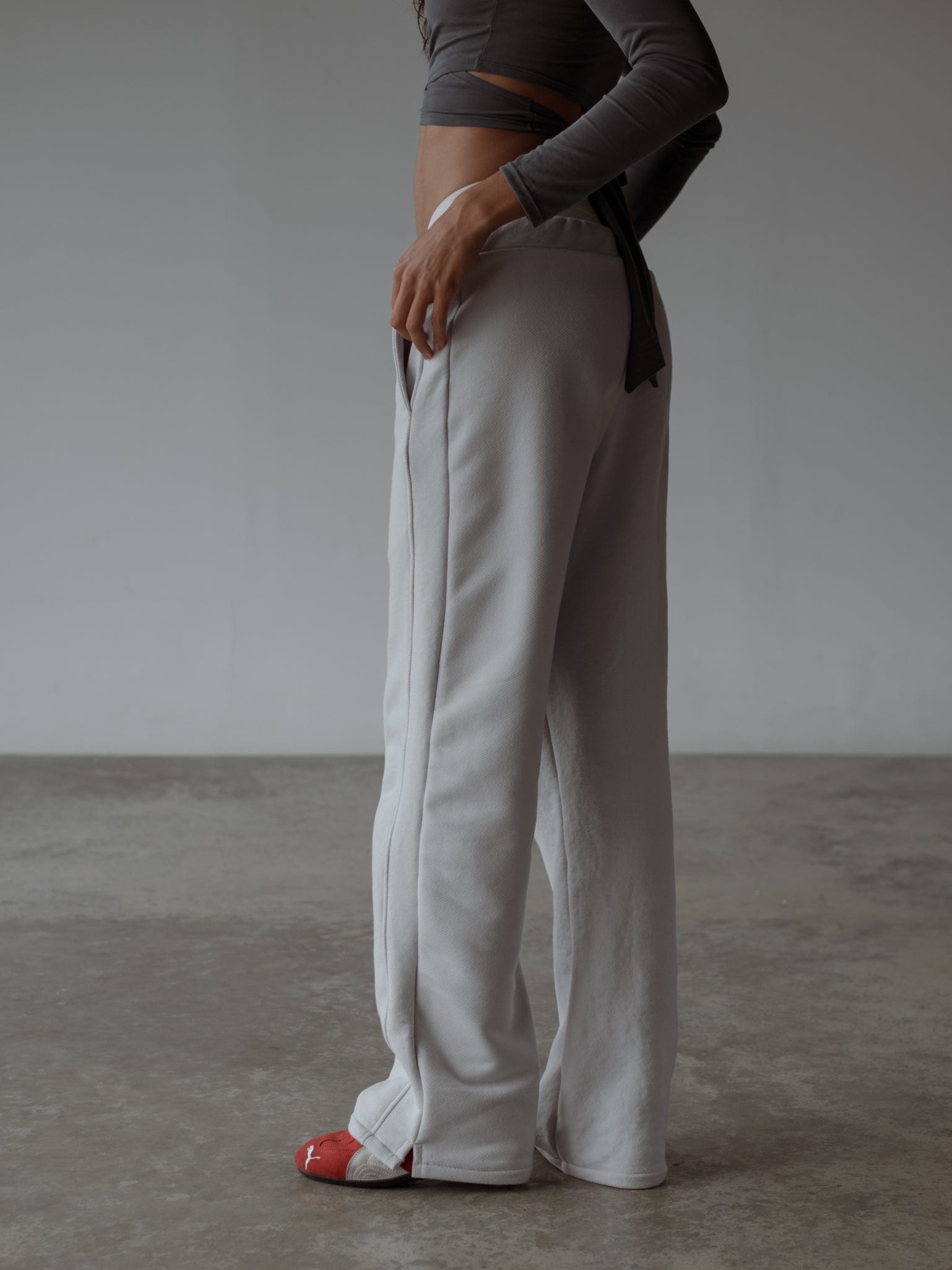 SIMPLY TRACK PANT - GRAY - imagen 5