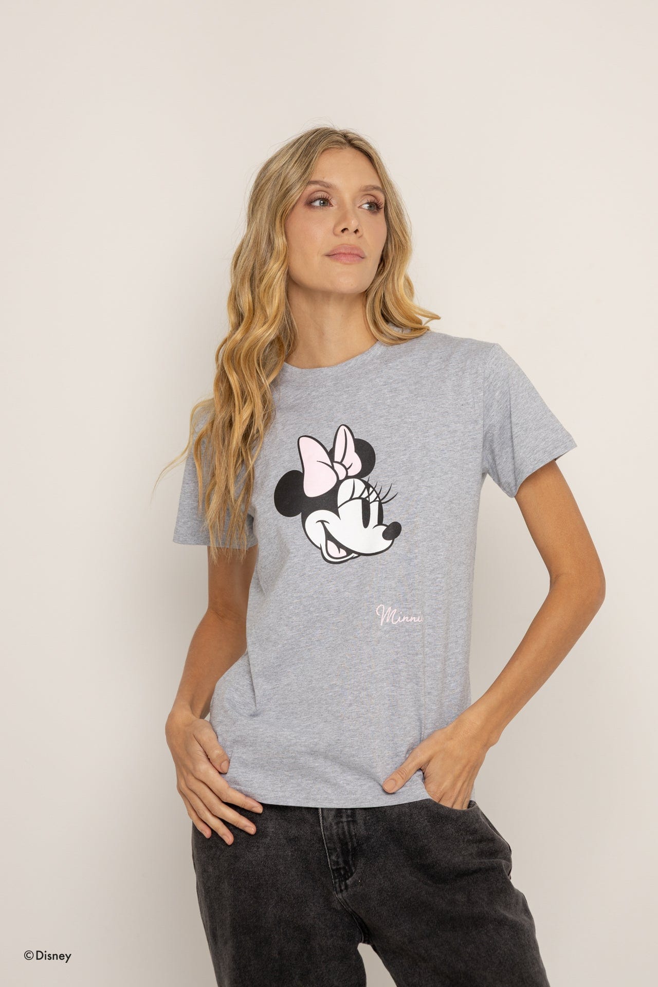 T-Shirt Gris Minnie Mouse - imagen 3