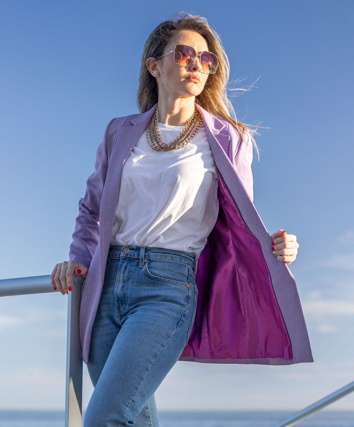 Blazer Lila Tokio - imagen 2