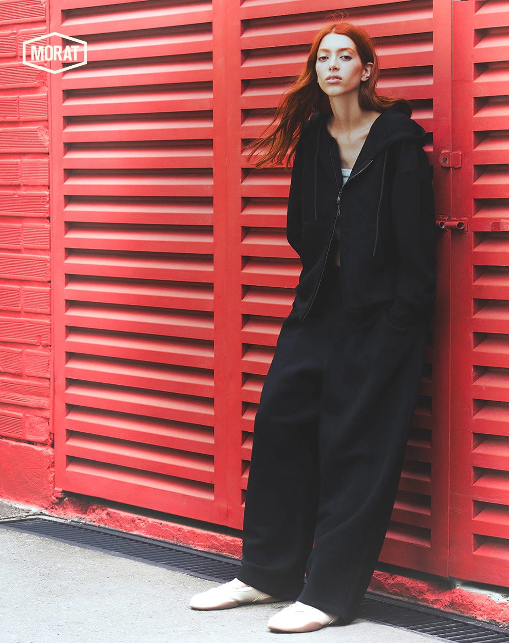 Pantalón oversize negro unisex GEF | MORAT - imagen 7