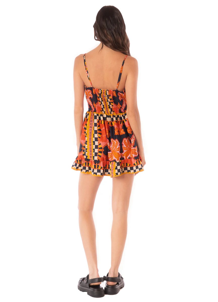 Maaji Racing Palms Amarina Short Dress - imagen 6