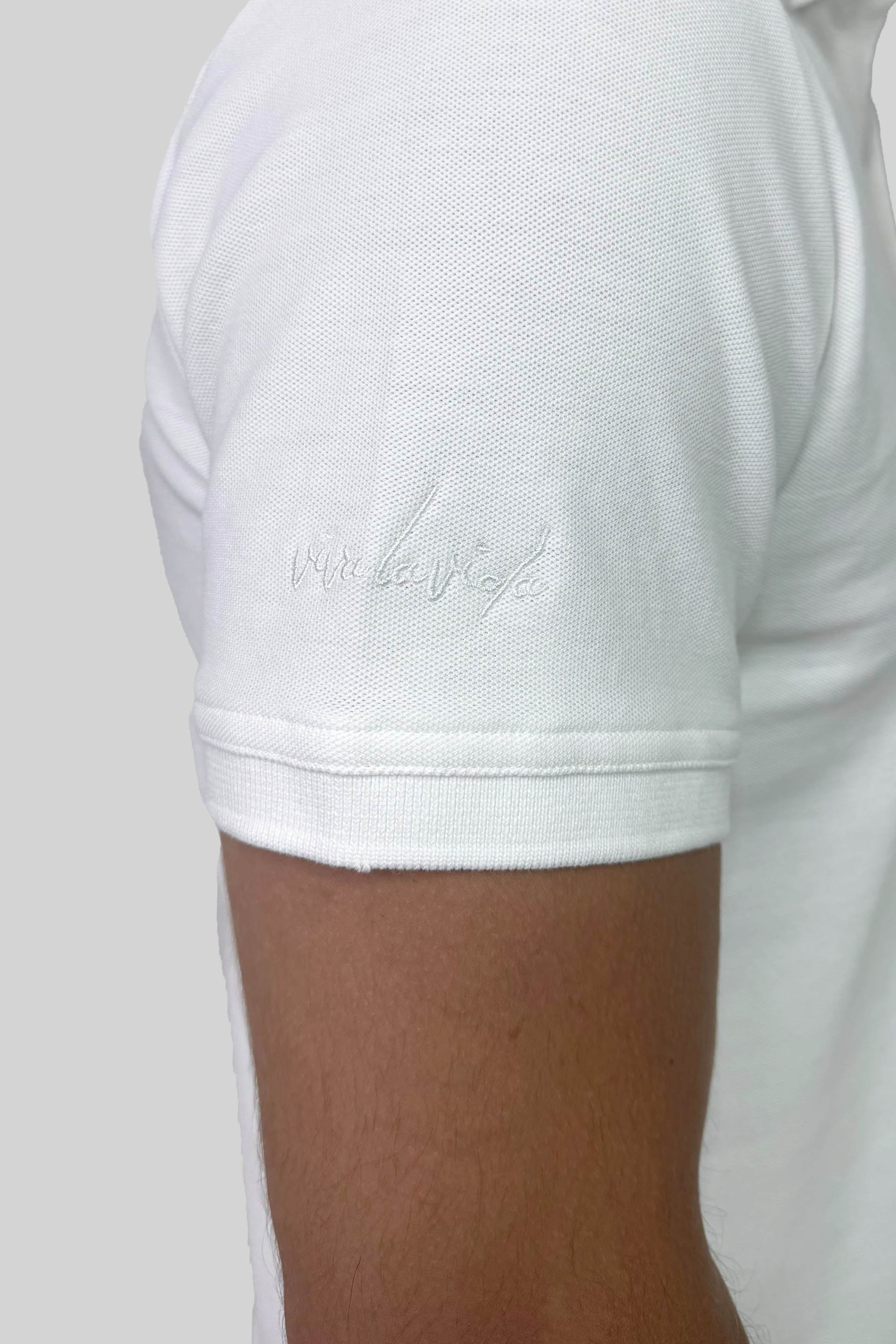 POLO MANGA CORTA BLANCO - imagen 3