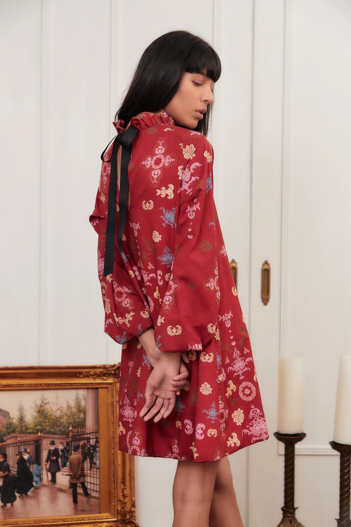 Grosella Roja Mini Dress - imagen 3