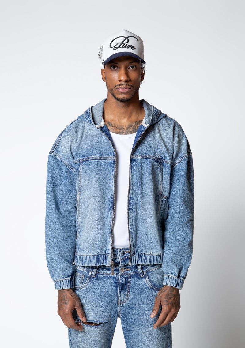 Dopamine Light-wash jacket - imagen 6