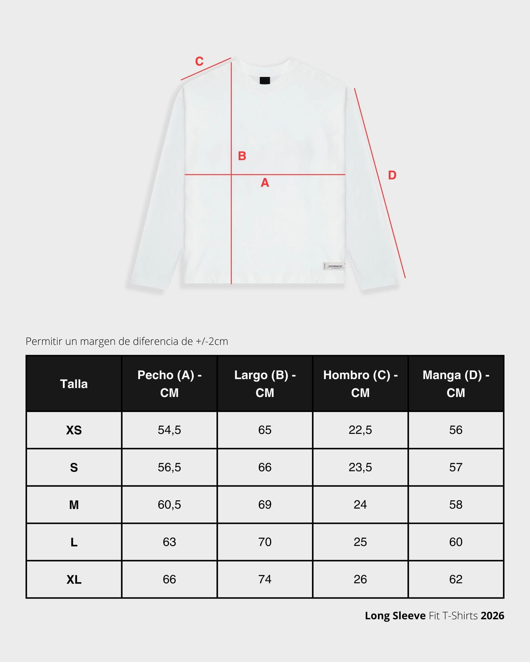 Camiseta Oversized Shield Long Sleeve - Off White - imagen 11