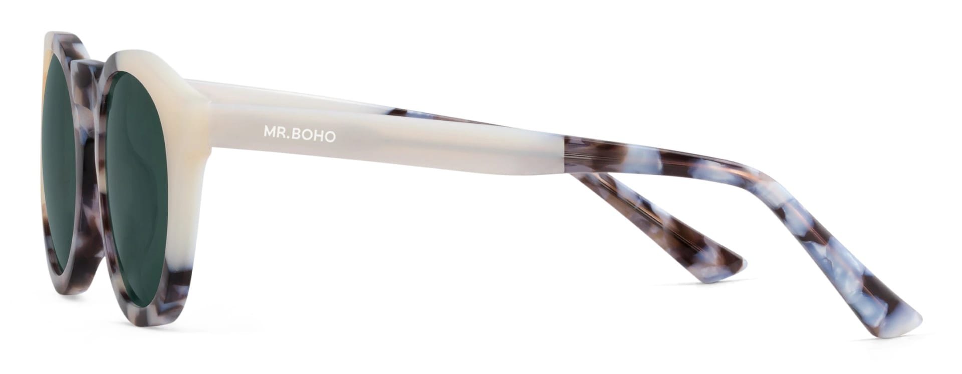 CREAM/ ASH TORTOISE JORDAAN WITH CLASSICAL LENSES - imagen 3
