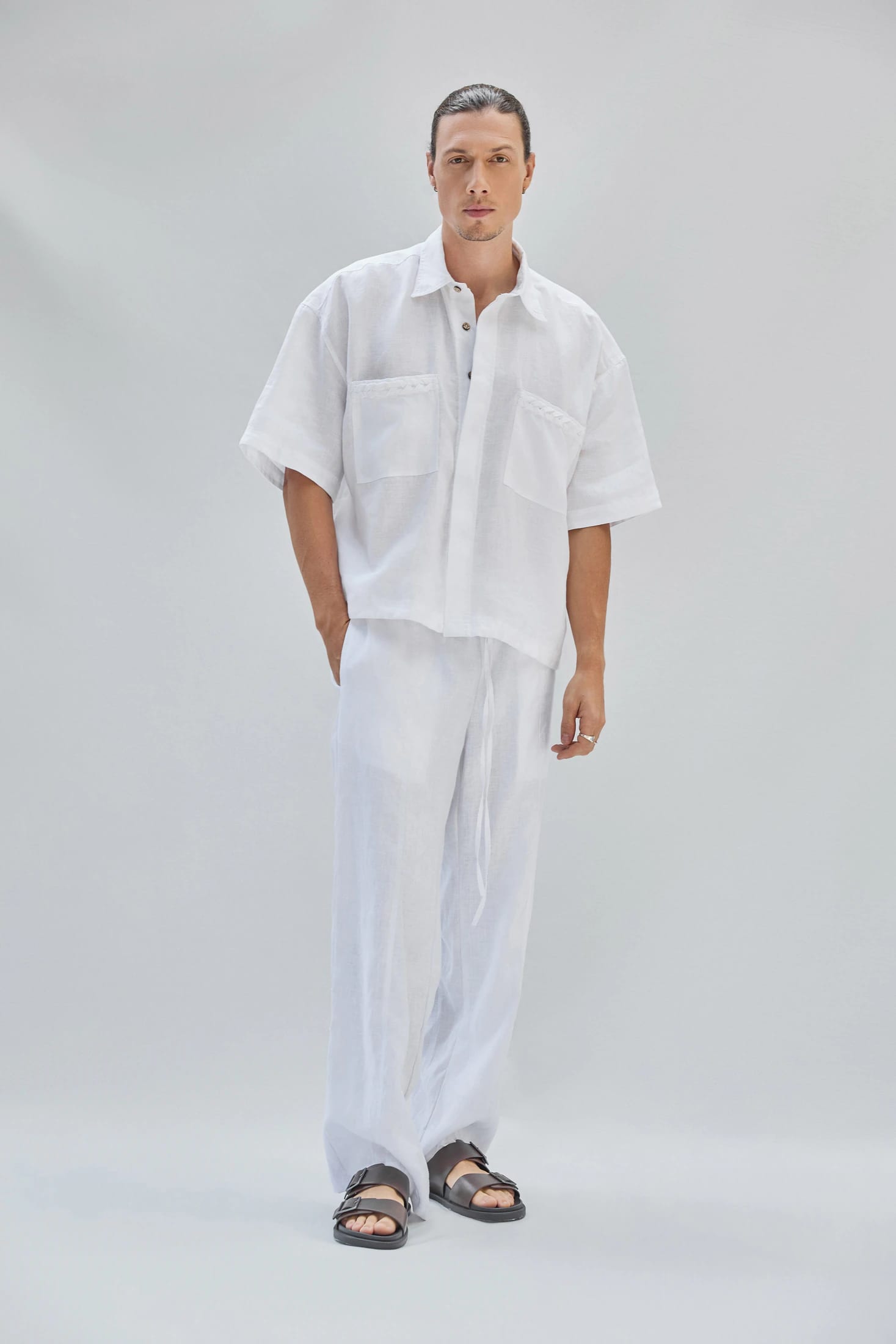 MARCO SHIRT UNISEX WHITE - imagen 1