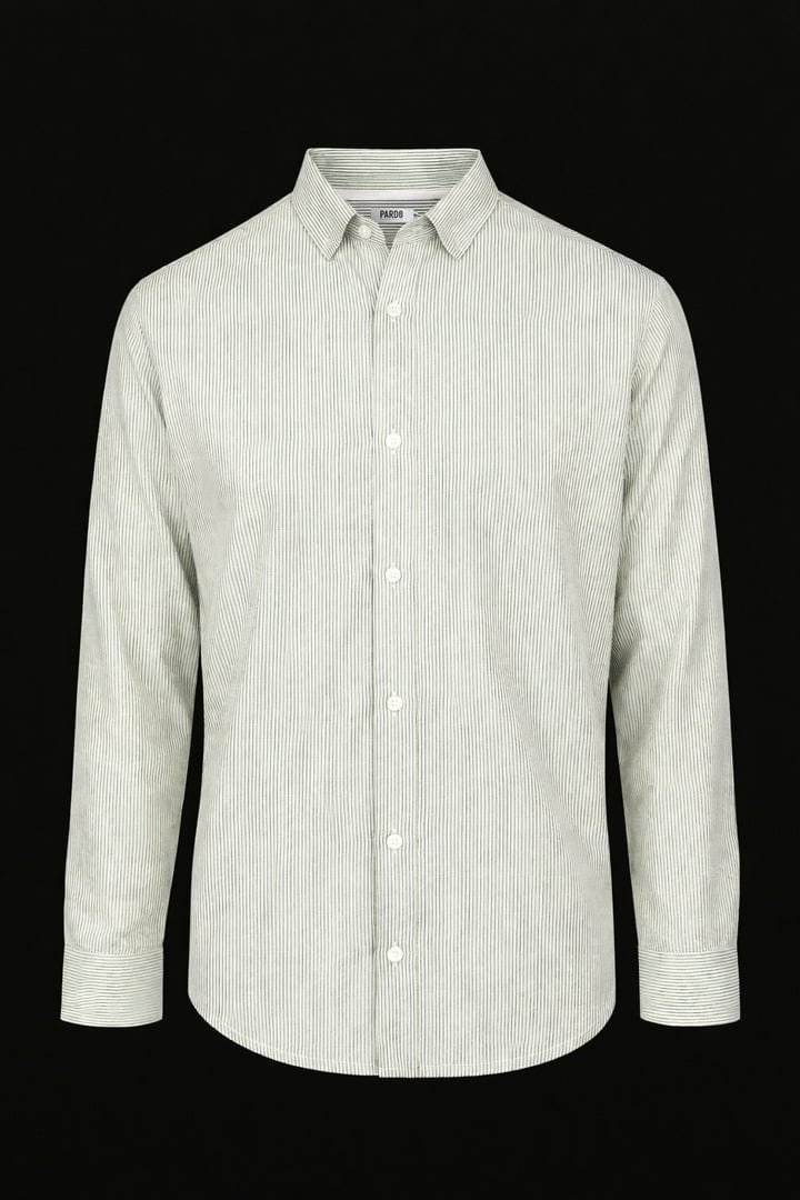 Camisa mini rayas verdes - imagen 2