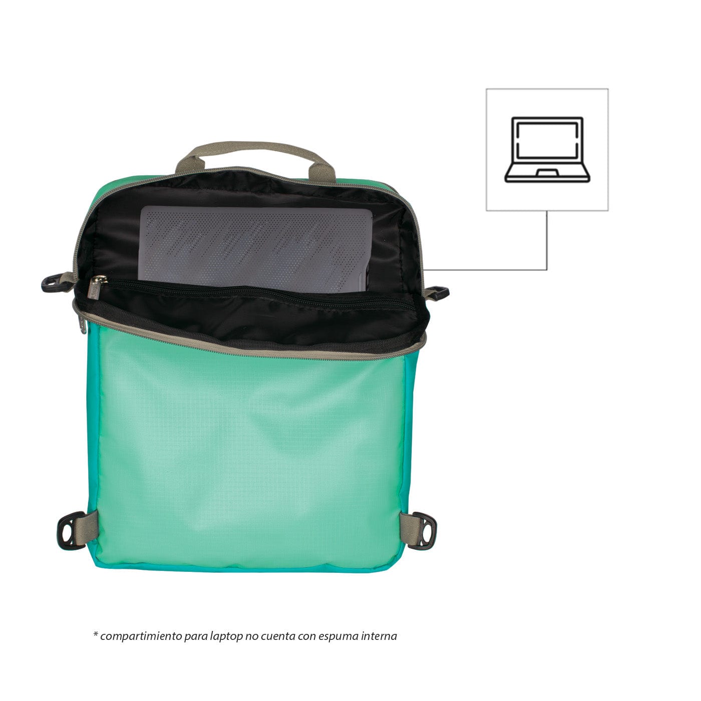 Bolso Manos Libres Convertible a Morral Citybags ULTRA Vanila - imagen 6