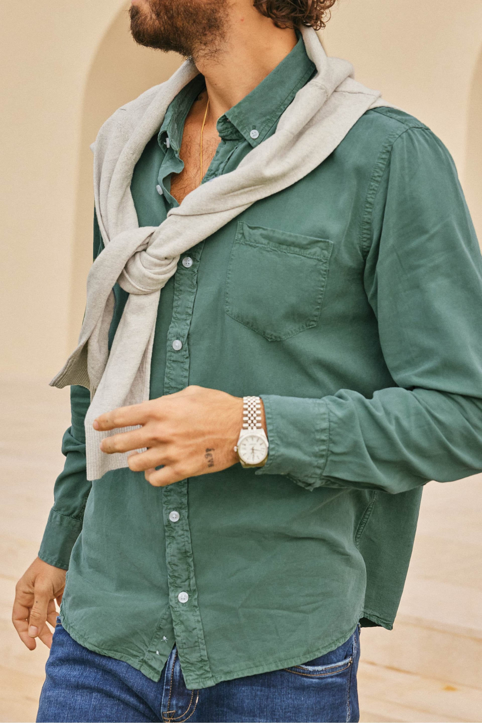 CAMISA LYOCELL MOSS - imagen 3