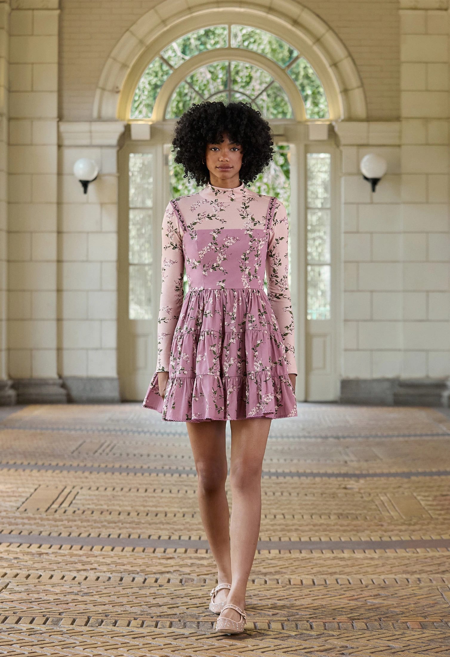 Lima Wisteria Mini Dress - imagen 2