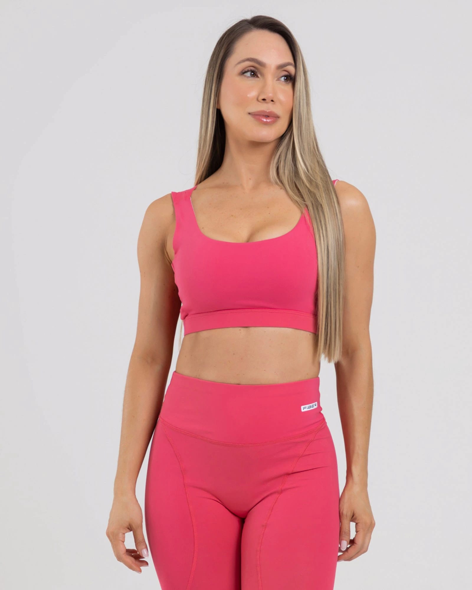 Top sisa sculpt glow fucsia rouge genuina - imagen 1