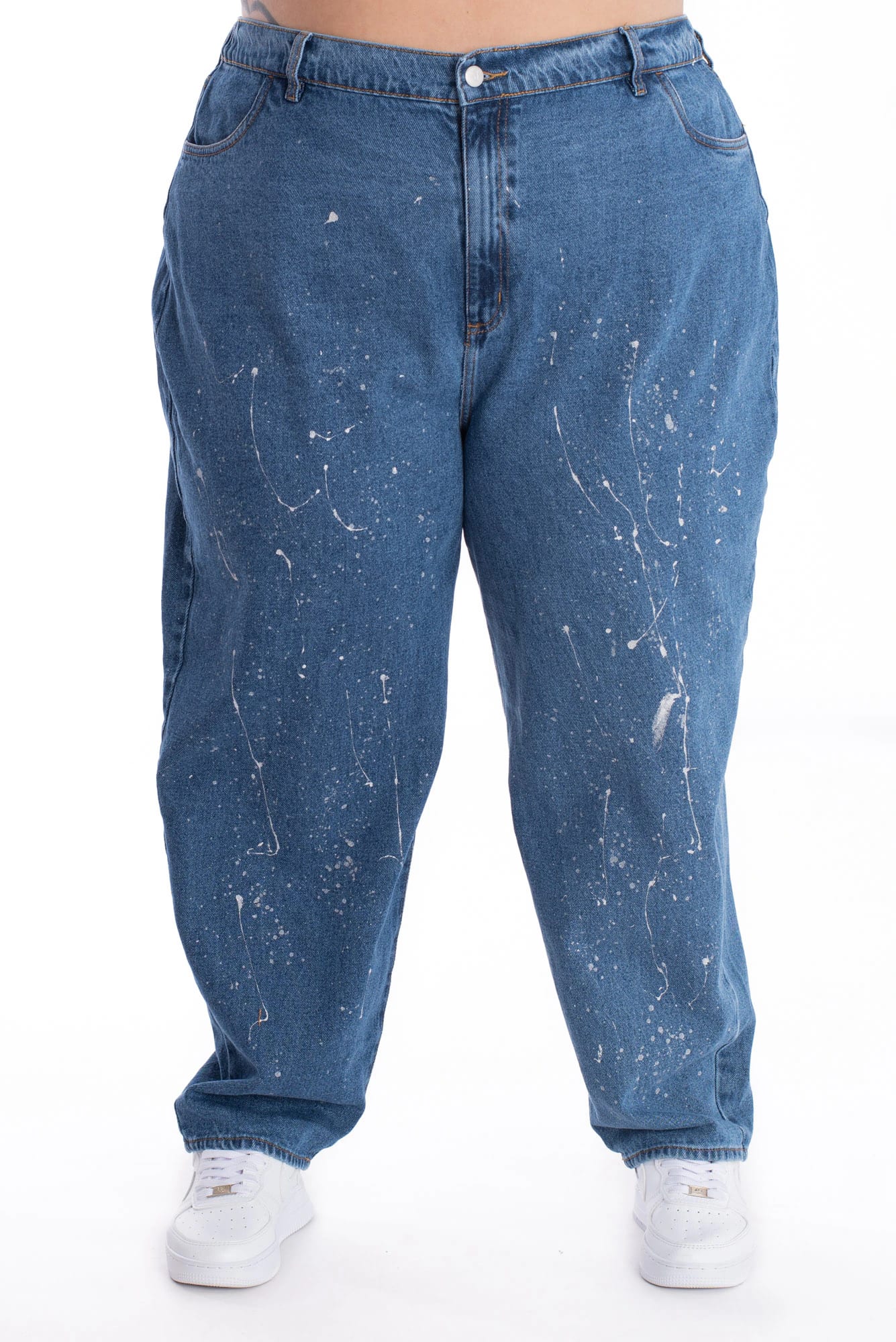 Jean Boyfriend Azul Medio Plata 377 - imagen 18