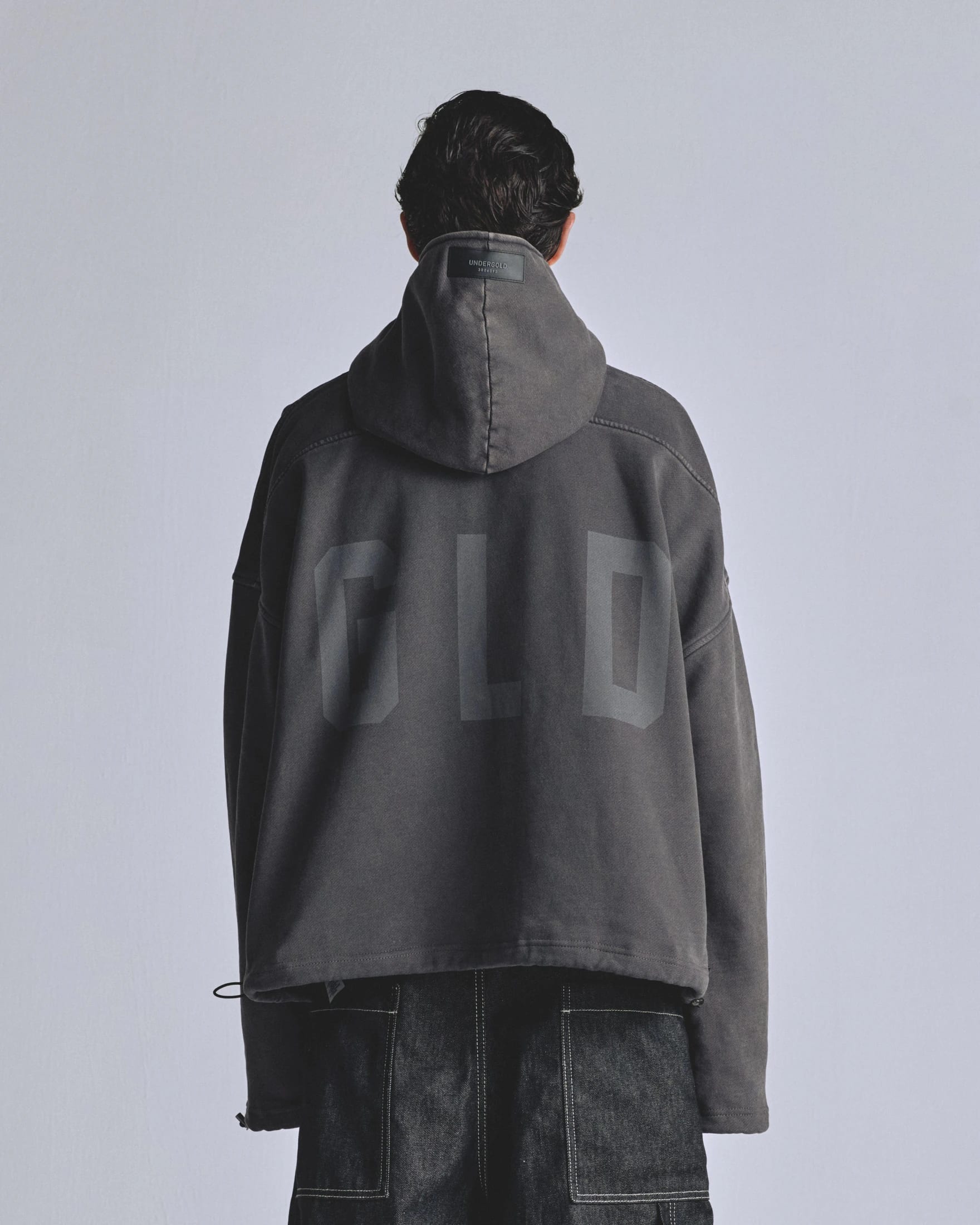 Palace UNDGLD Hoodie Vintage Black - imagen 7