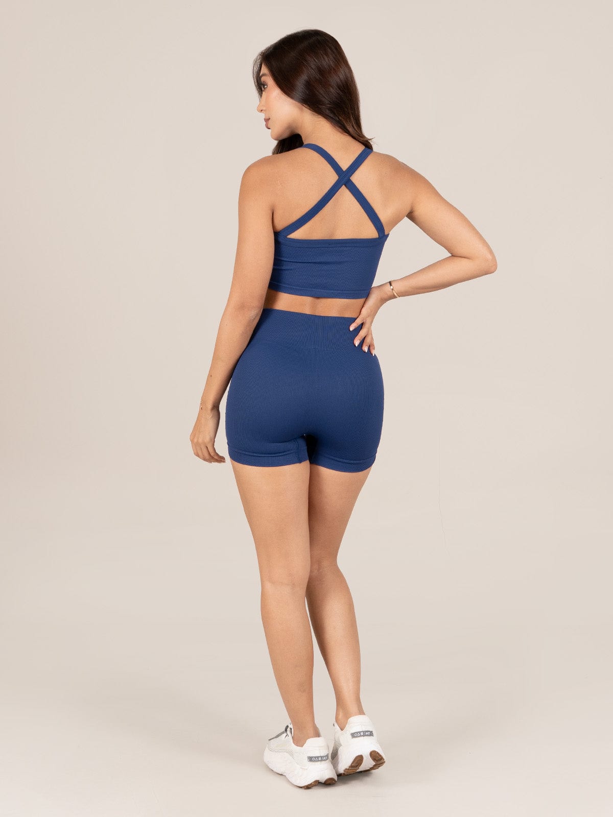Talia Short Set Seamless Azul Pacifico - imagen 3