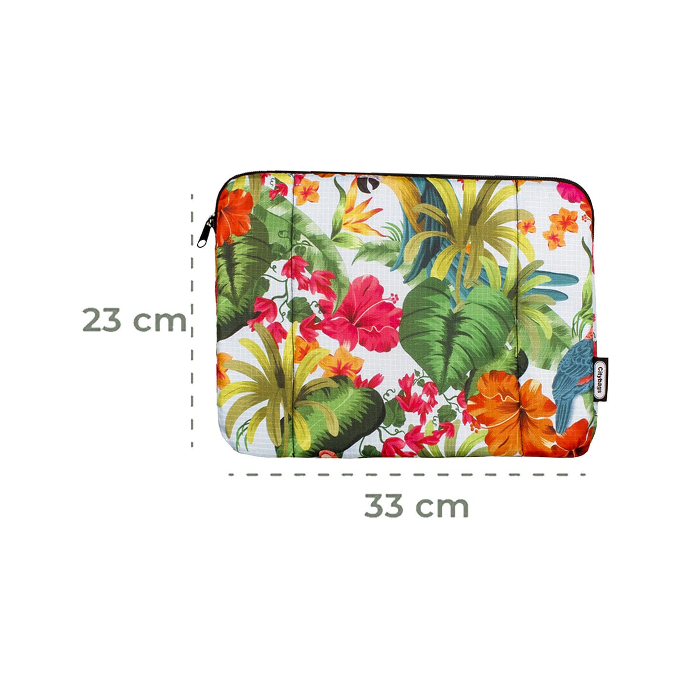 Estuche Laptop Pequeño Estampado Verano 33x23x2 - imagen 2