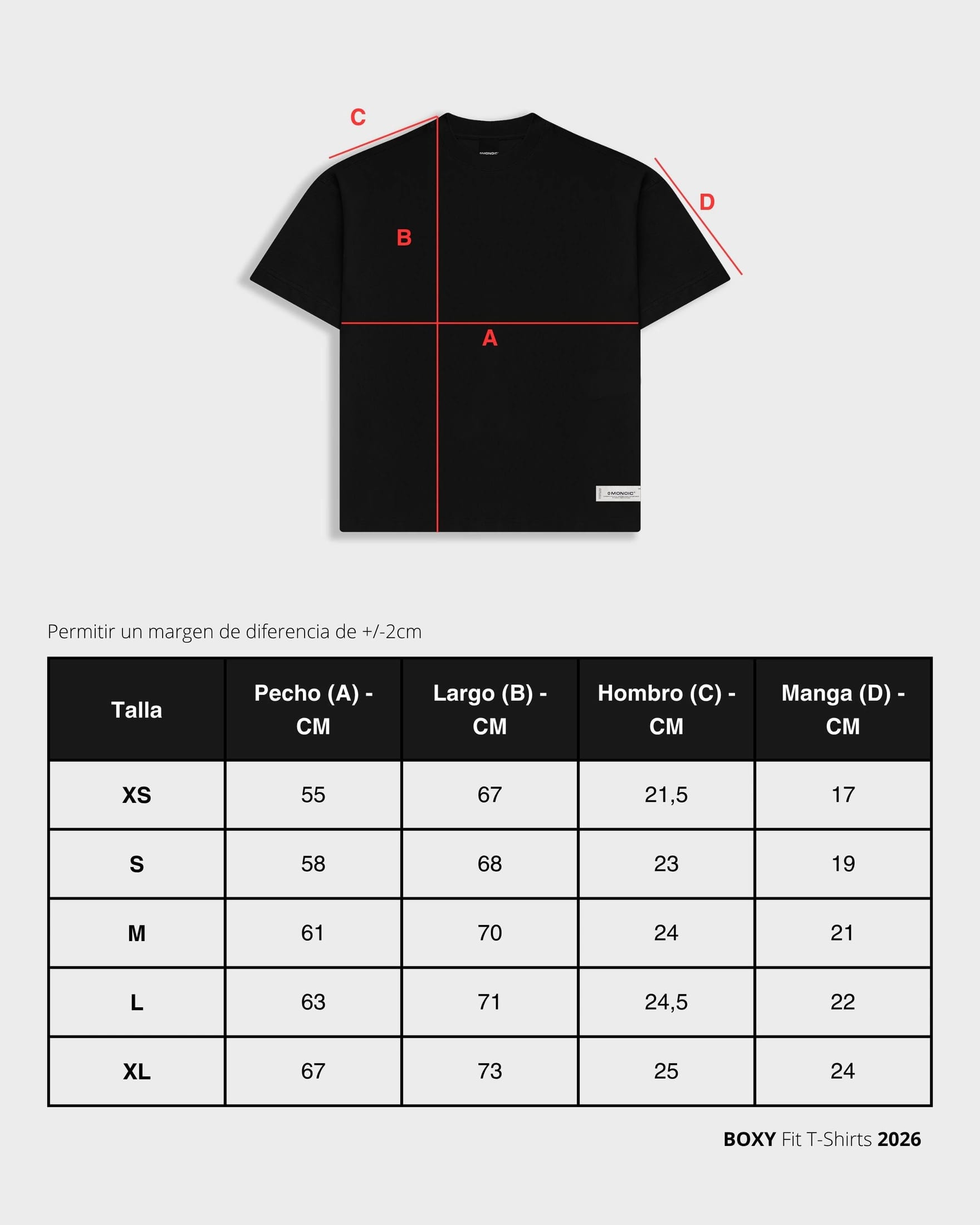 Camiseta Boxy Fit Ninetysix - Off White - imagen 12