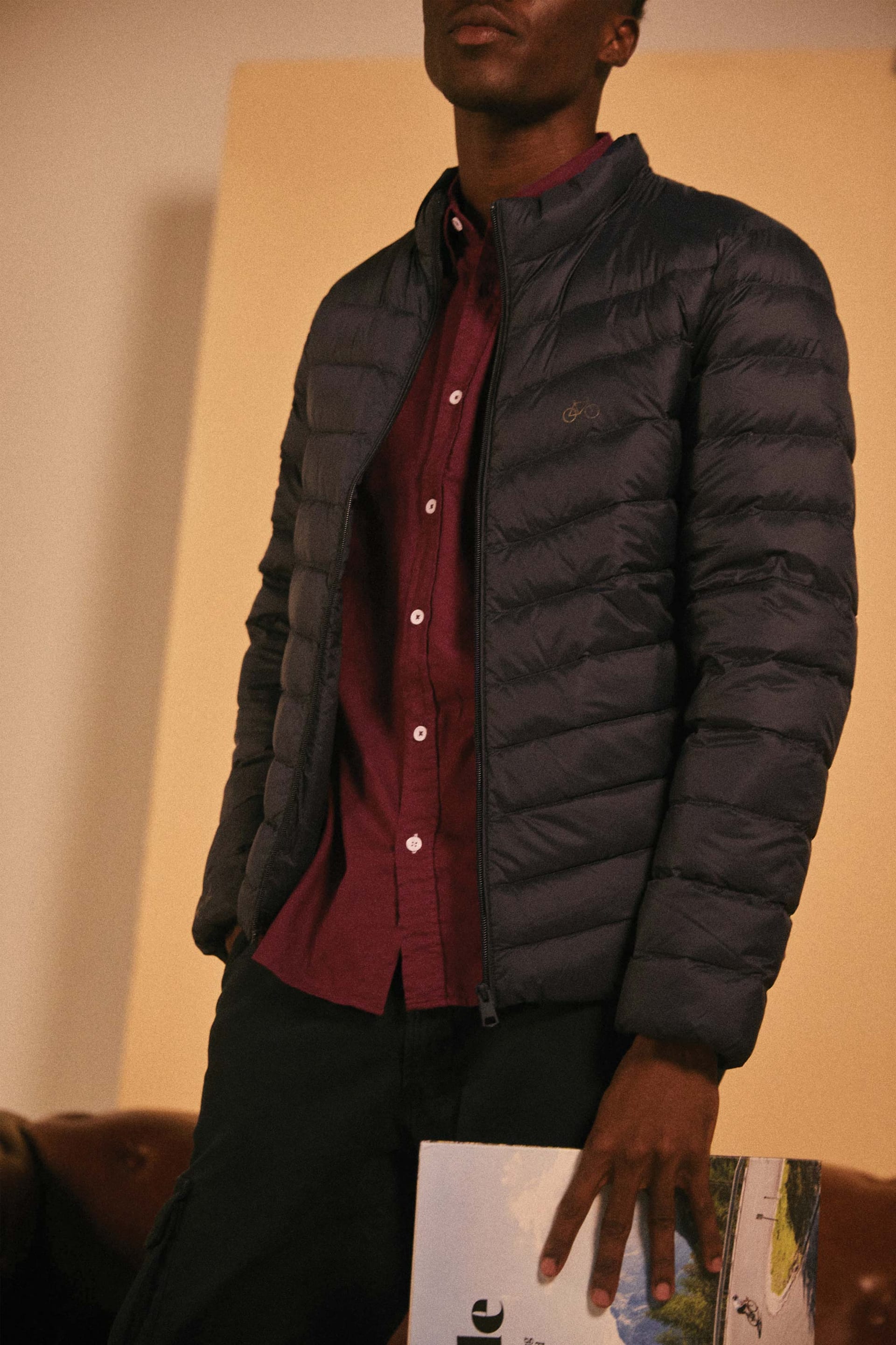CAMISA OXFORD VINO - imagen 4