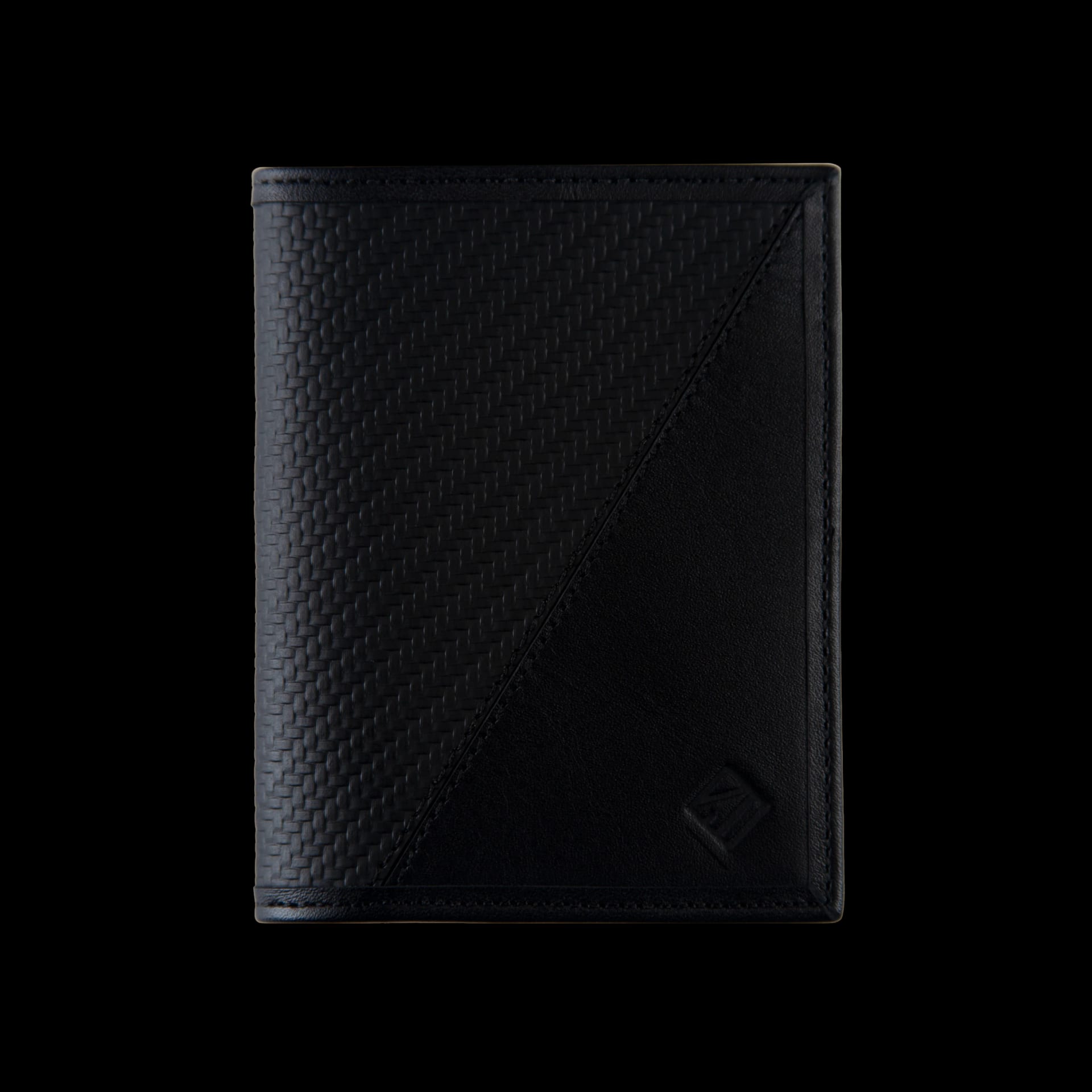 Billetera Compact con Clip (Carbono-Negra-Roja) — Con Grabado de Iniciales - imagen 3