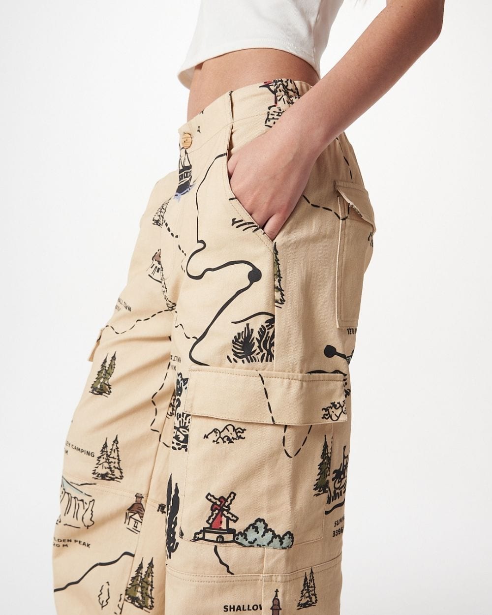 MADISON MAP CARGO PANTS - imagen 6
