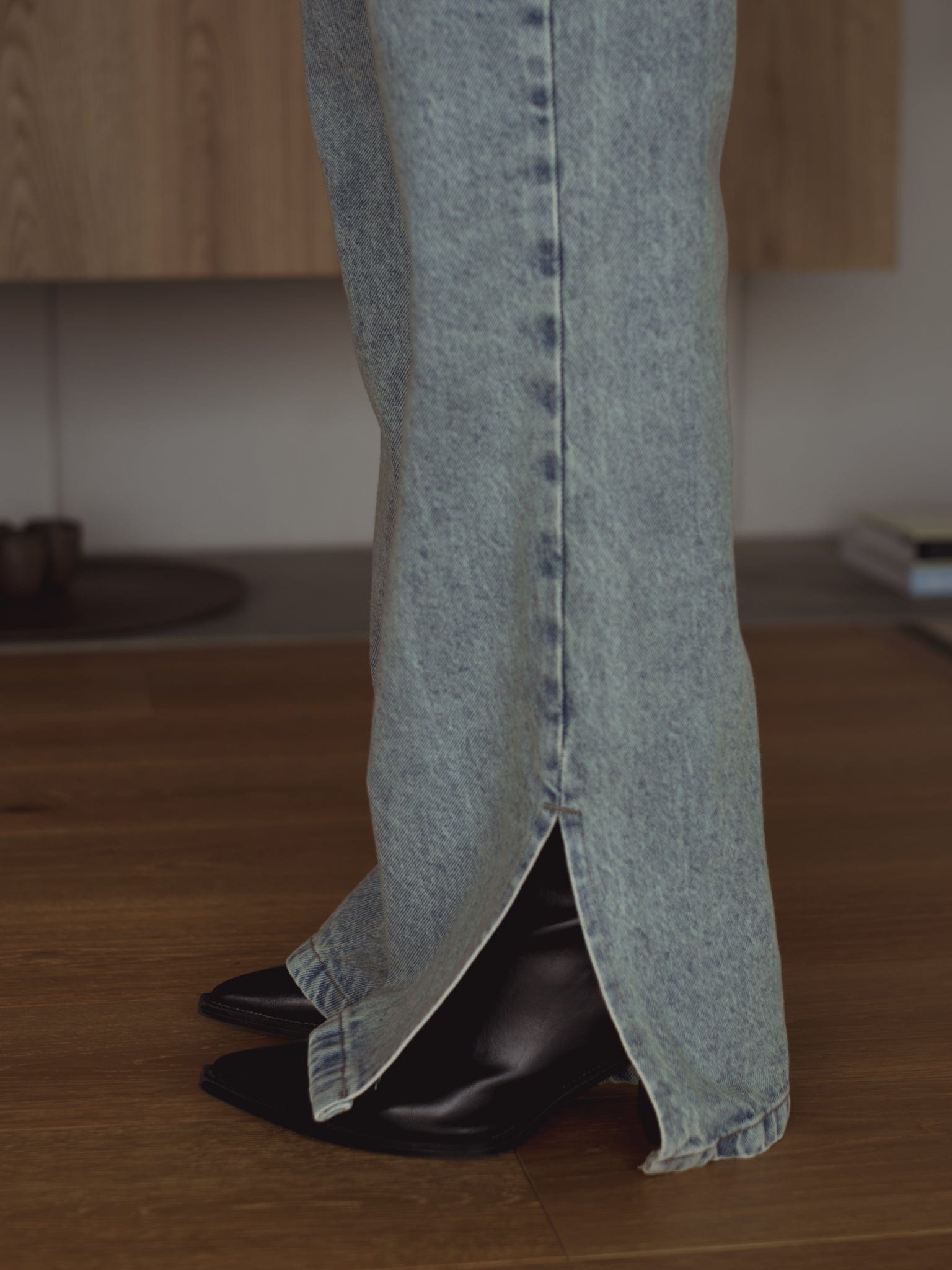 OPEN FLARE JEAN - 80'S LIGHT BLUE - imagen 3