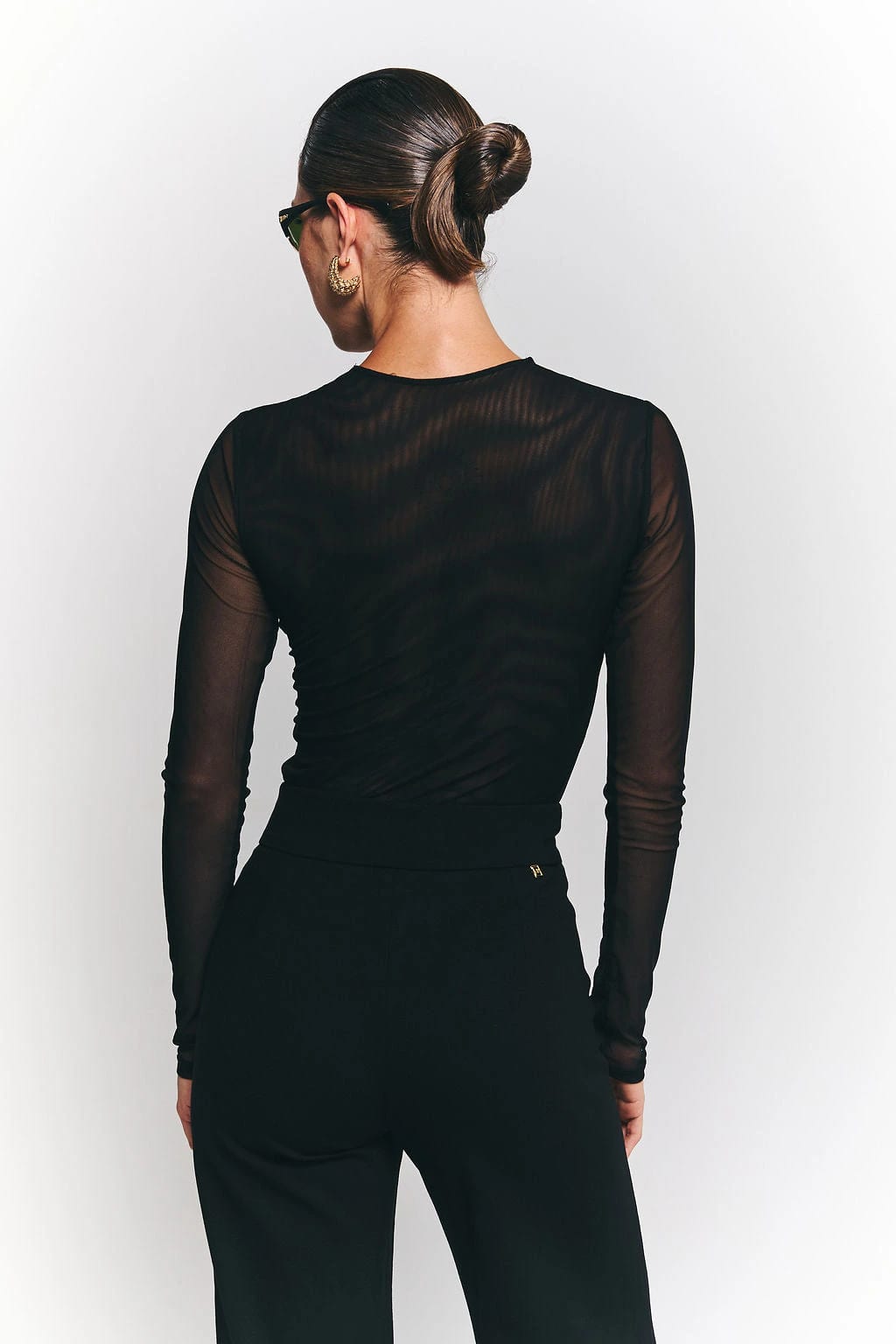Top Mesh Negro - imagen 3