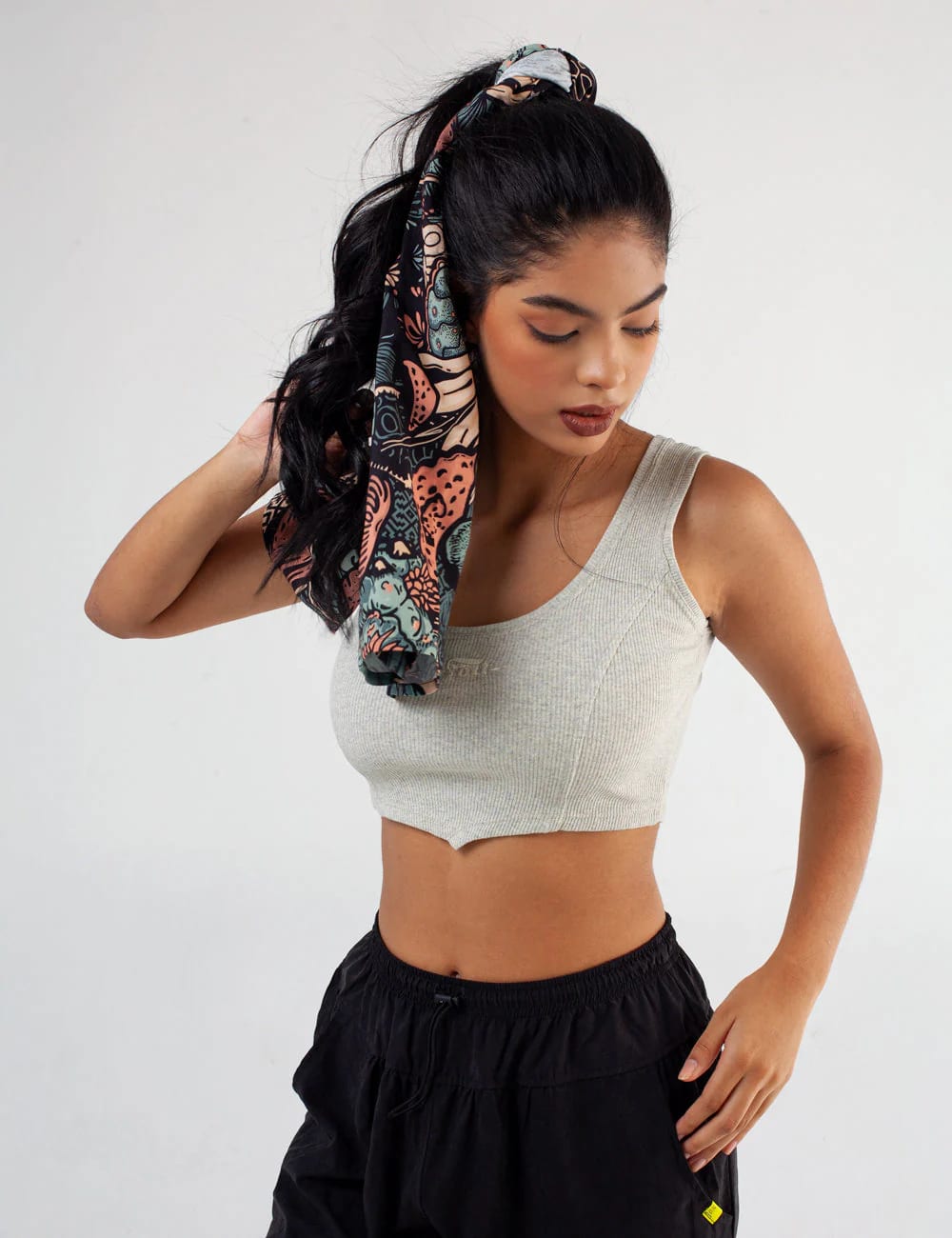 Crop Top Sisa Caribbean beige Mujer - imagen 6