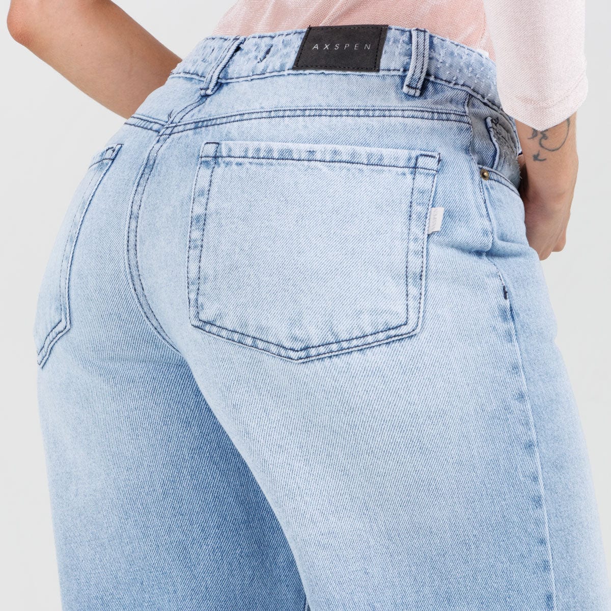 Jean Wide Leg Ax-3100 Rigido - imagen 4