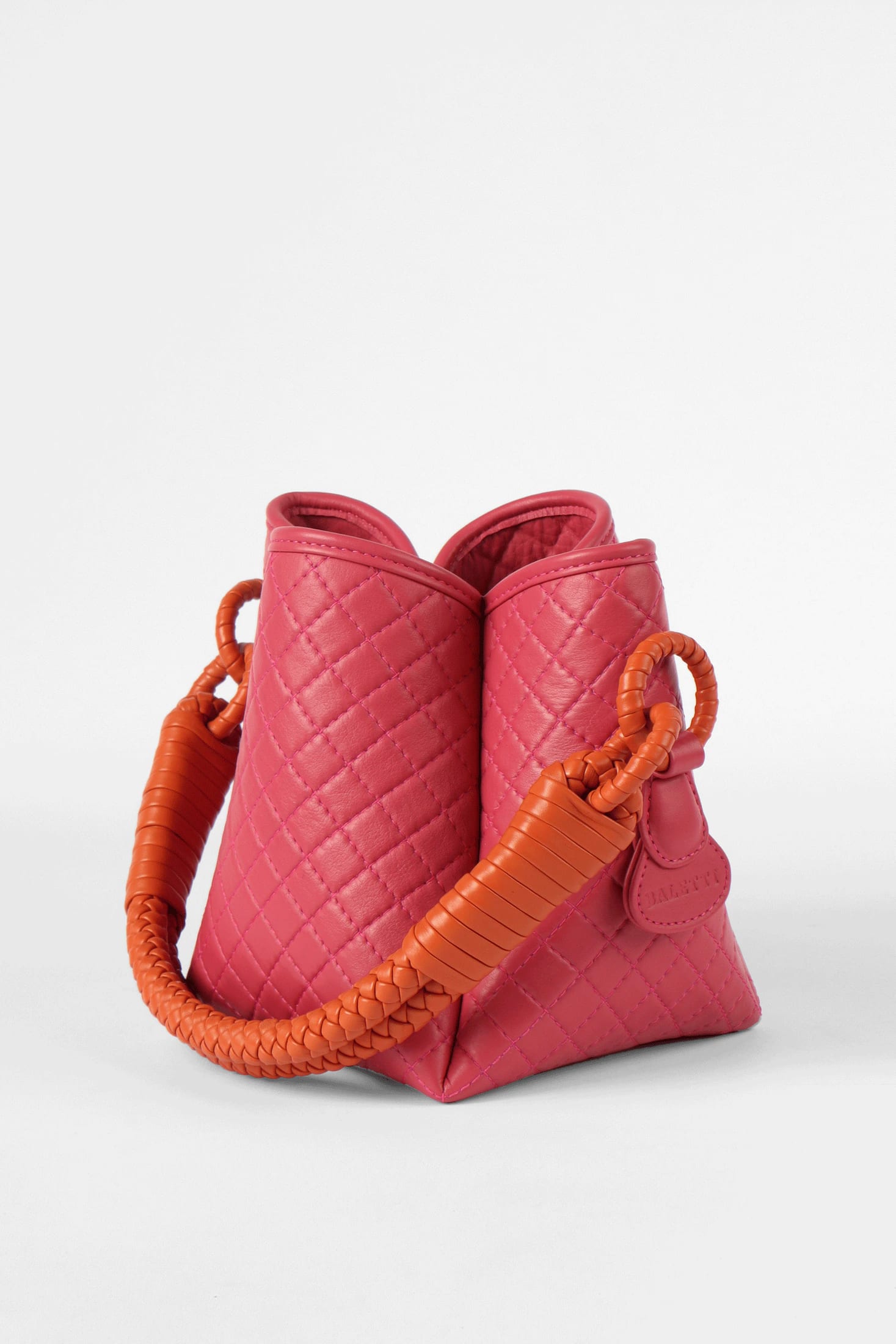 Tulip Mini Bucket Bag, Pink & Orange. - imagen 2