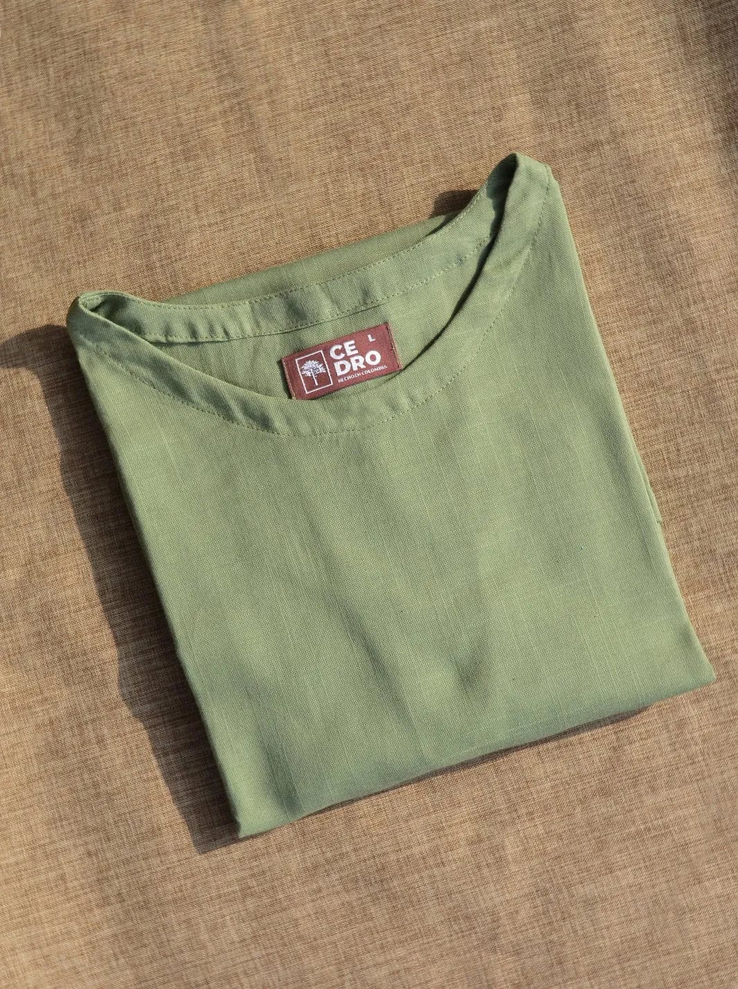 CAMISETA LINO ALGODÓN - imagen 2