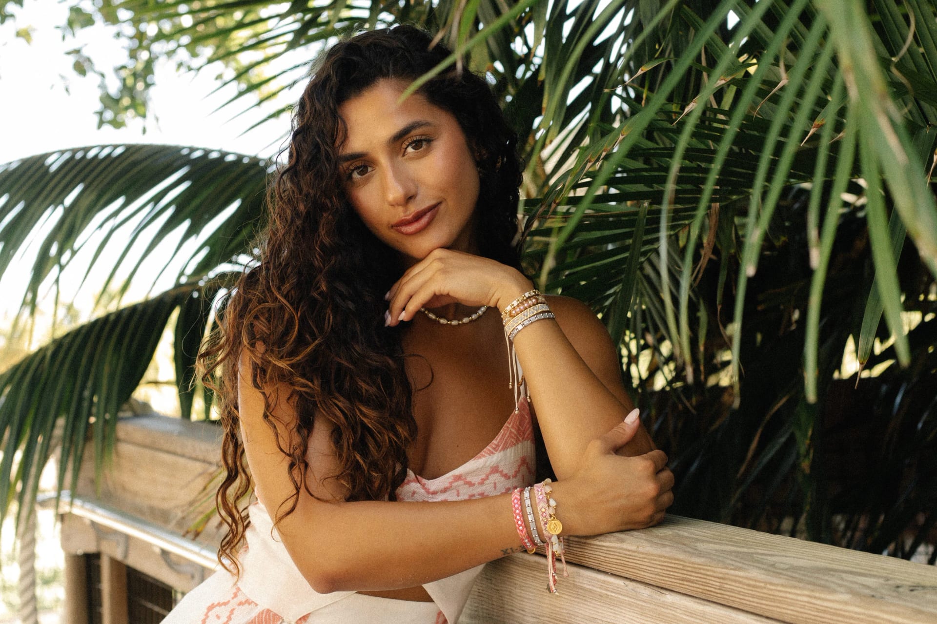 Kalepsu Wayuu Bracelet | Desert Rose - imagen 4