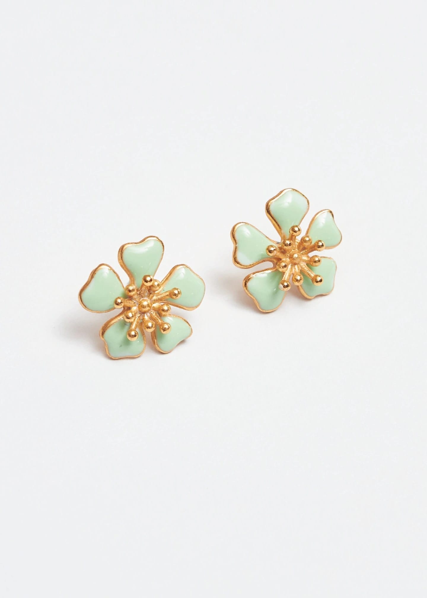 Aretes Aurora mini verde - imagen 2