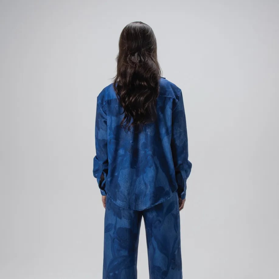 Camisa – Aitana – Denim Blue - imagen 4
