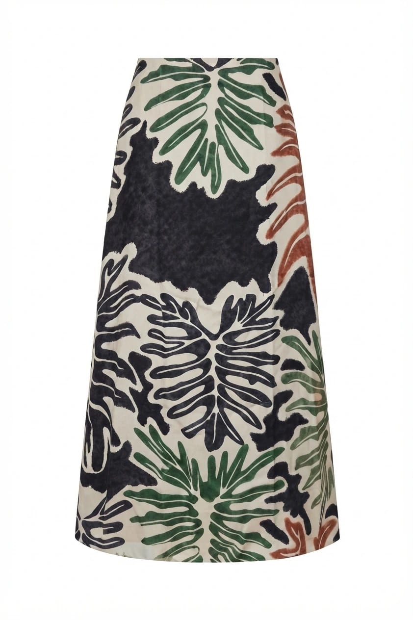 Carlota Satin Silk Maxi Skirt / Filoendros - imagen 1