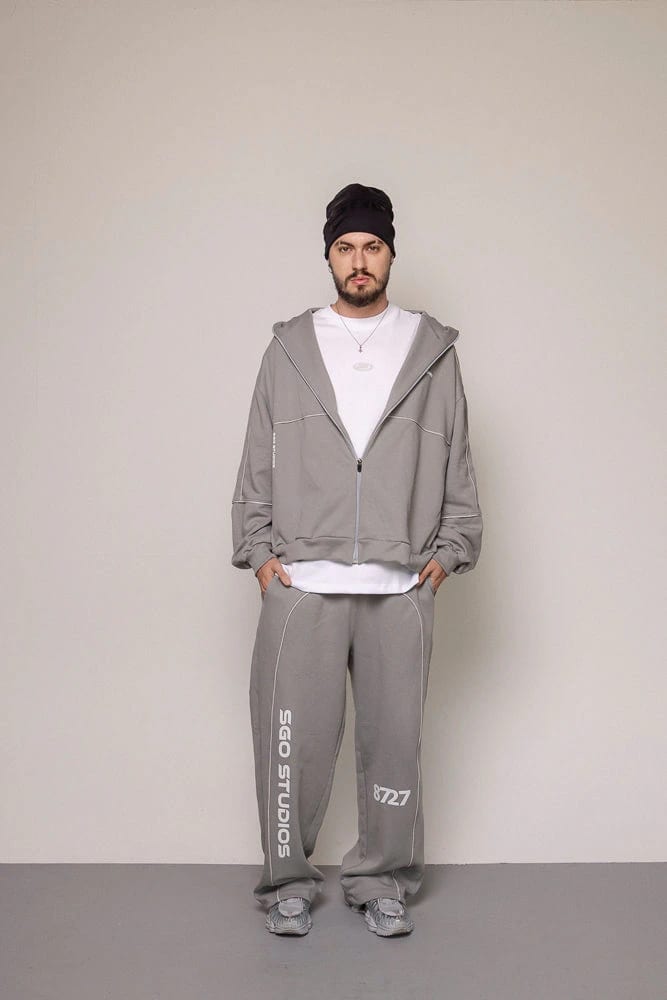 Sudadera 8727 Sgo-Gris - imagen 4