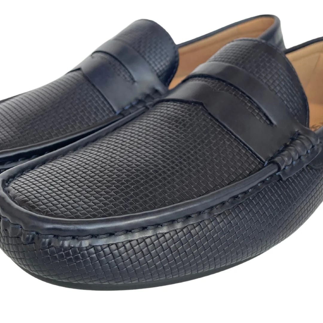 Zapato Mocasin Casual Jon Sonen Hombre Blue - imagen 3