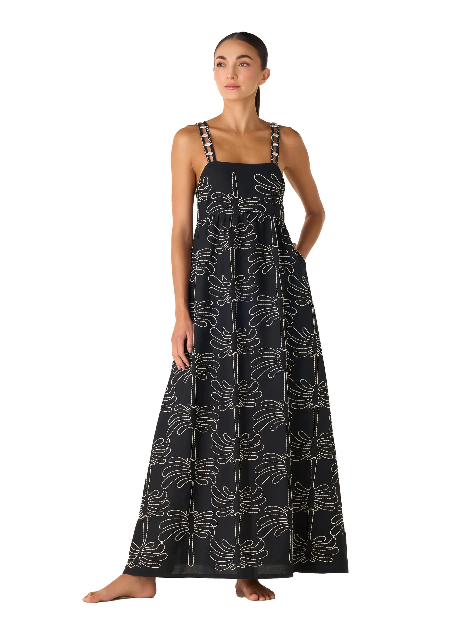 Vestido Selva Praia Black - imagen 1