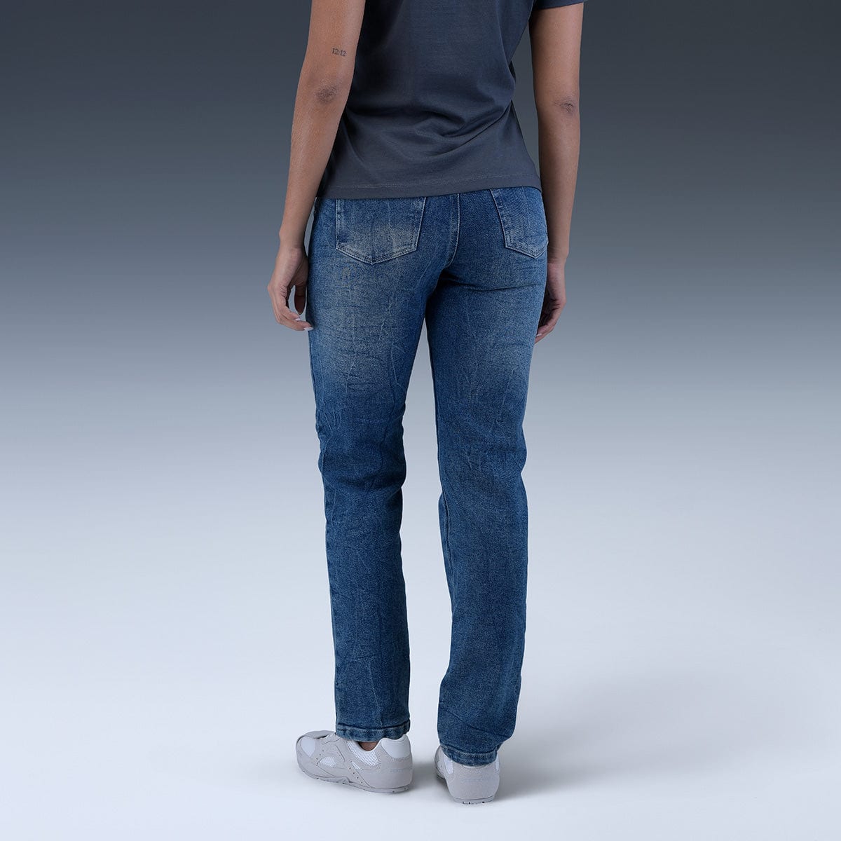Jeans Slim Azul Mujer - imagen 2