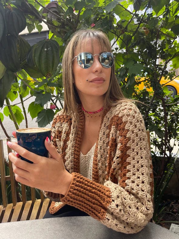 Tierra Serena - Crocheted Cardigan  (pre-order) - imagen 5