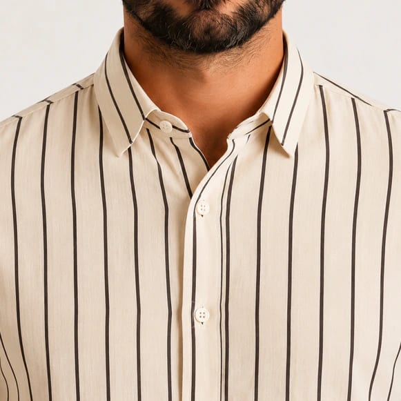CAMISA MC 100% VISCOSA HOMBRE - imagen 3