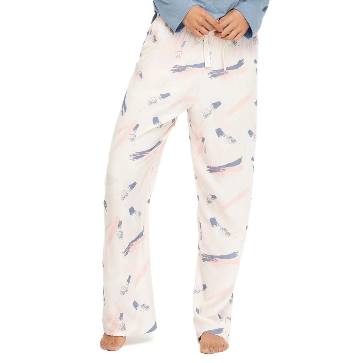 PANTALÓN DE PIJAMA EN TEJIDO PLANO - imagen 3