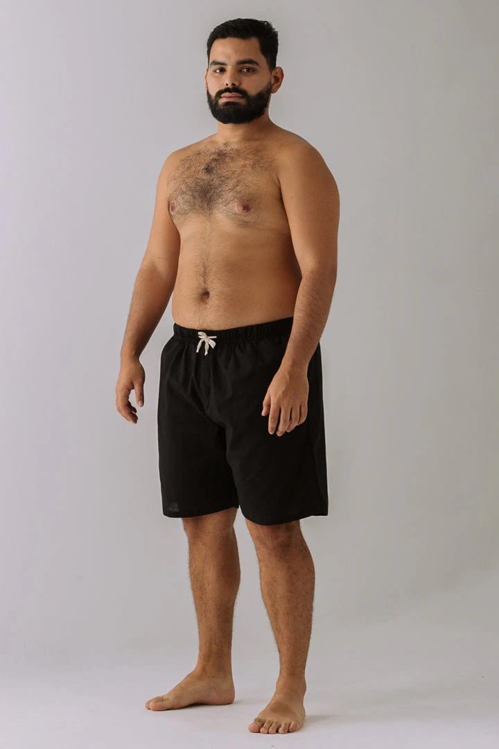 Short lino negro - imagen 5