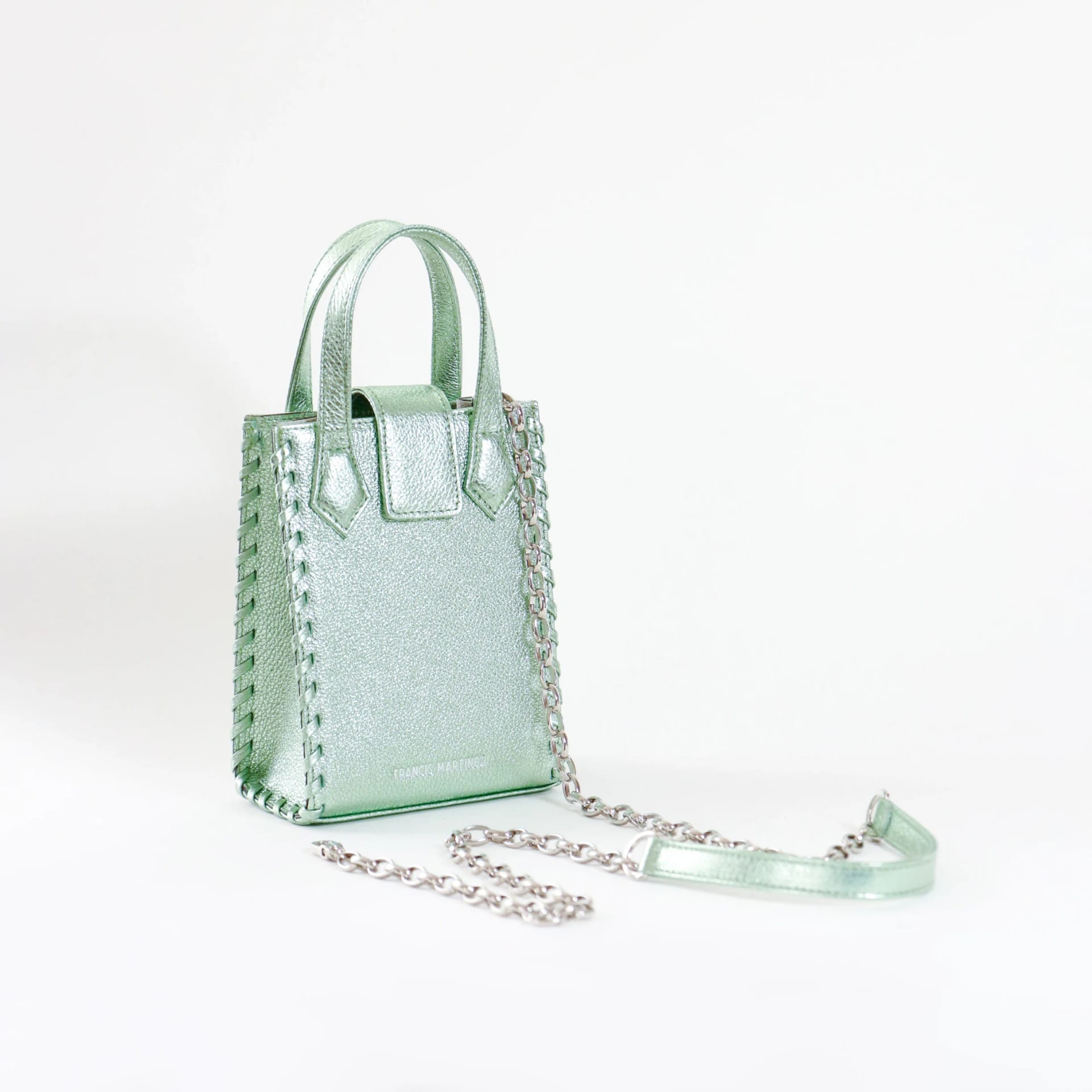 Bolso Mini Tote - Mousse de Pistacho - imagen 3