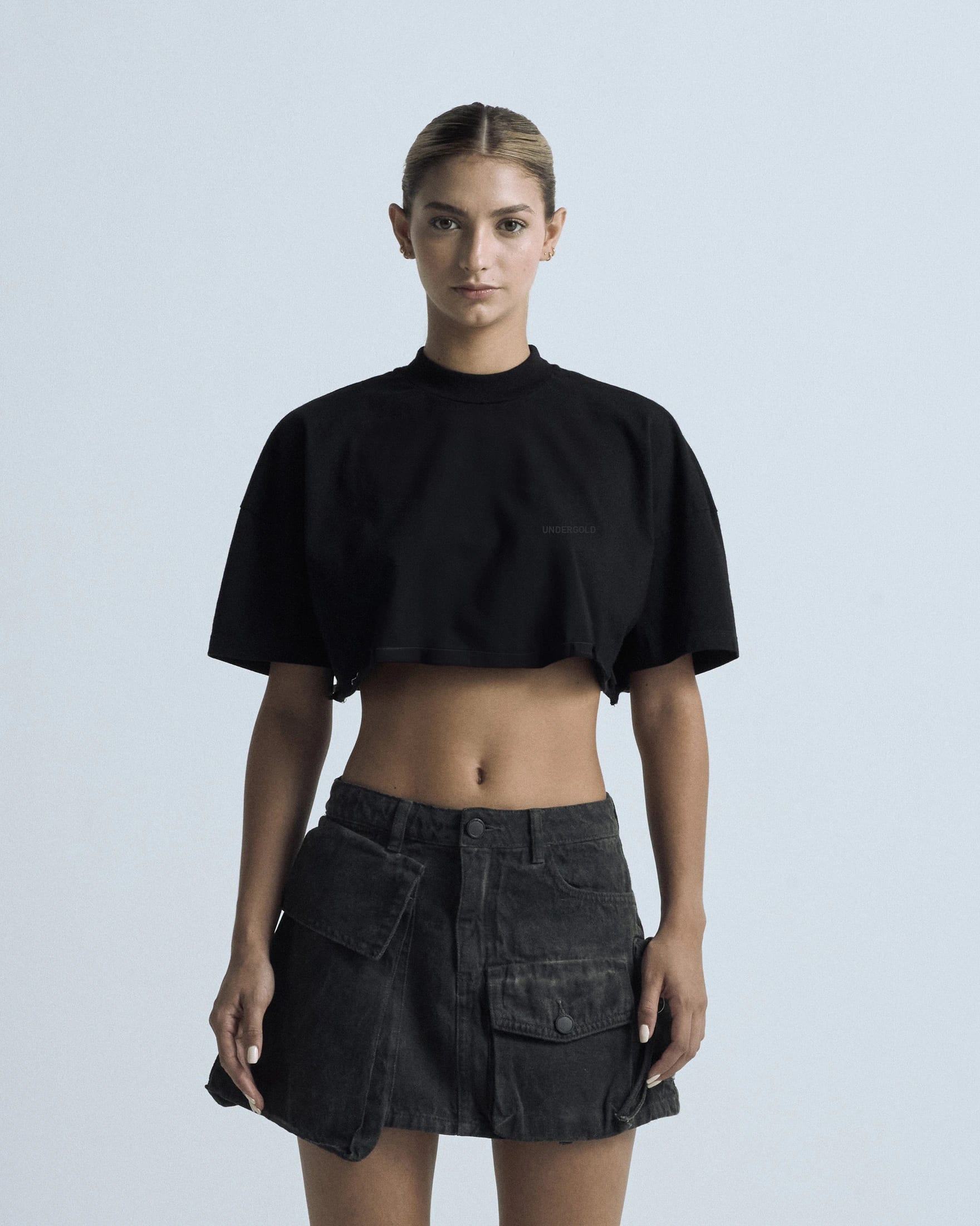 Pack X3 Line Logo Crop Top - imagen 2