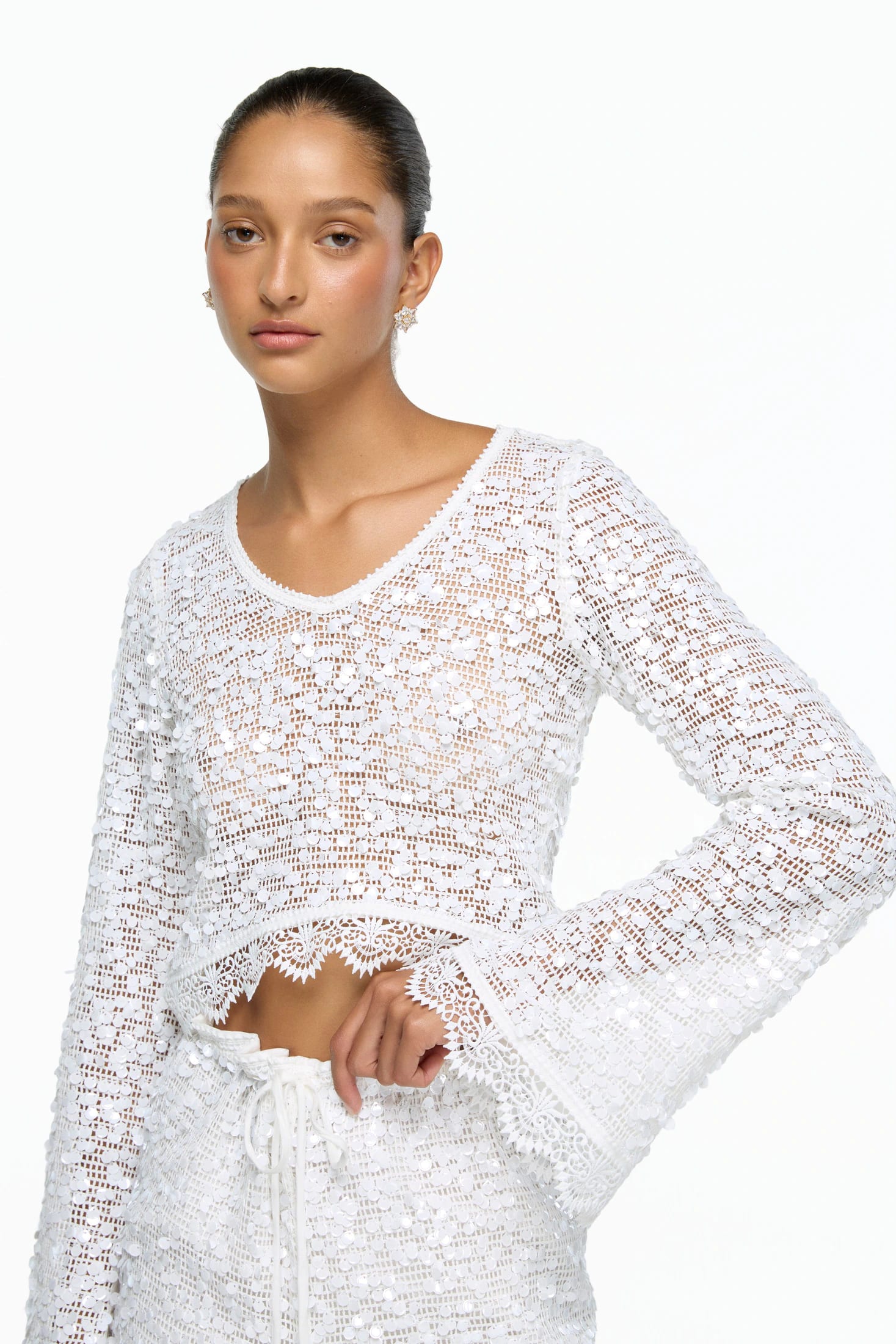 HOLLY TOP WHITE - imagen 1