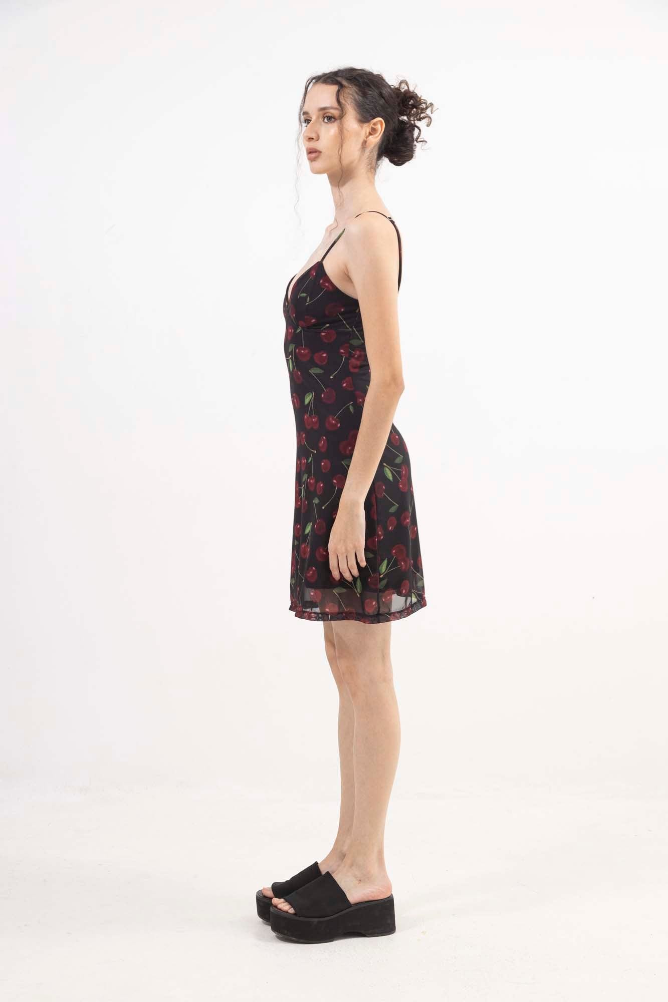 CHERRY MESH DRESS - imagen 8