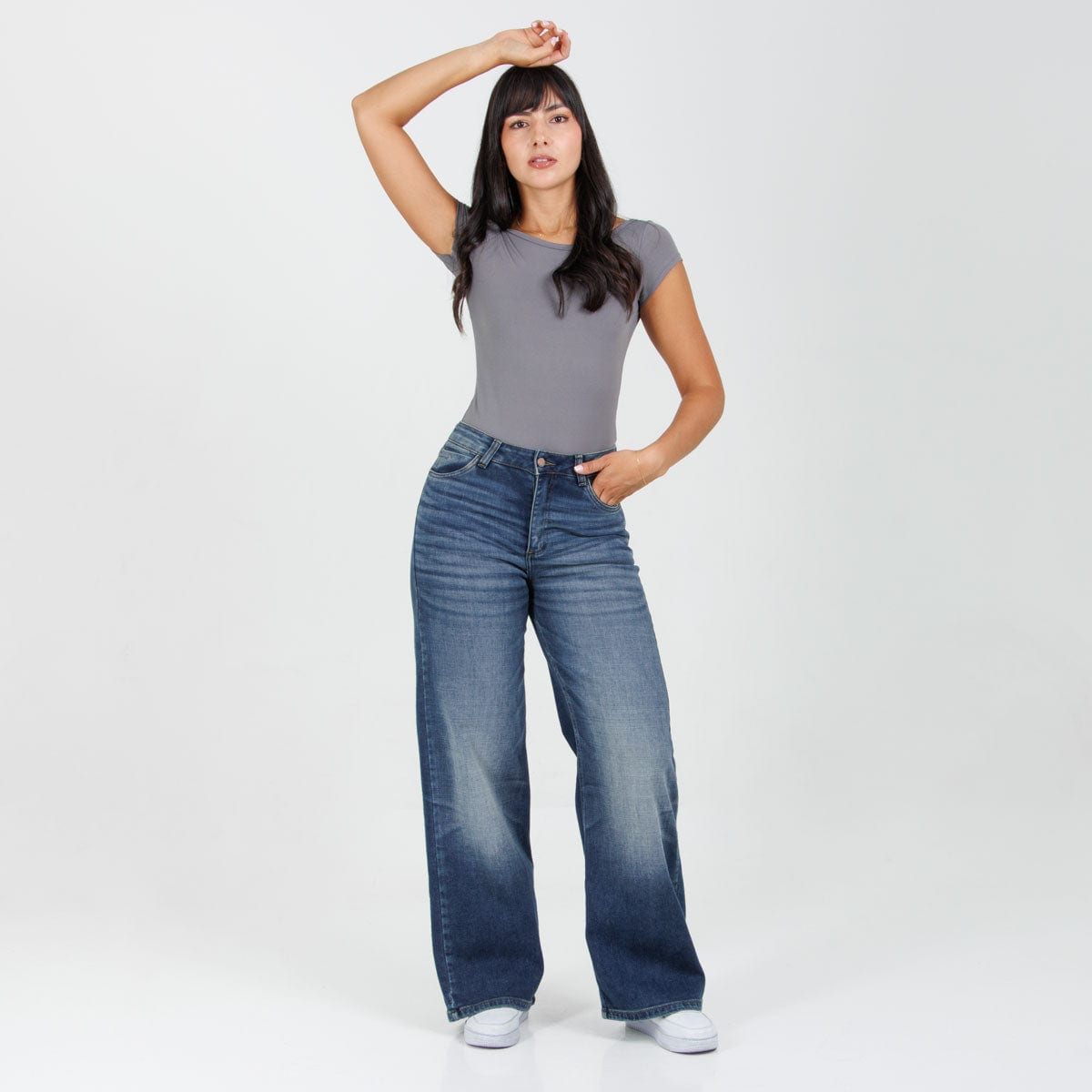 Jean wide leg Ax-3039 Licrado - imagen 1